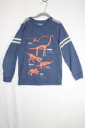 8 OshKosh B'gosh Long Sleeve Shirt - Blue w/Dinos