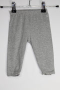 3-6m GAP Pants - Grey w/Ruffle