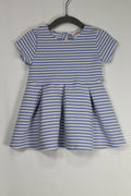 12-18m Joe Fresh Dress - Blue w/Stripes