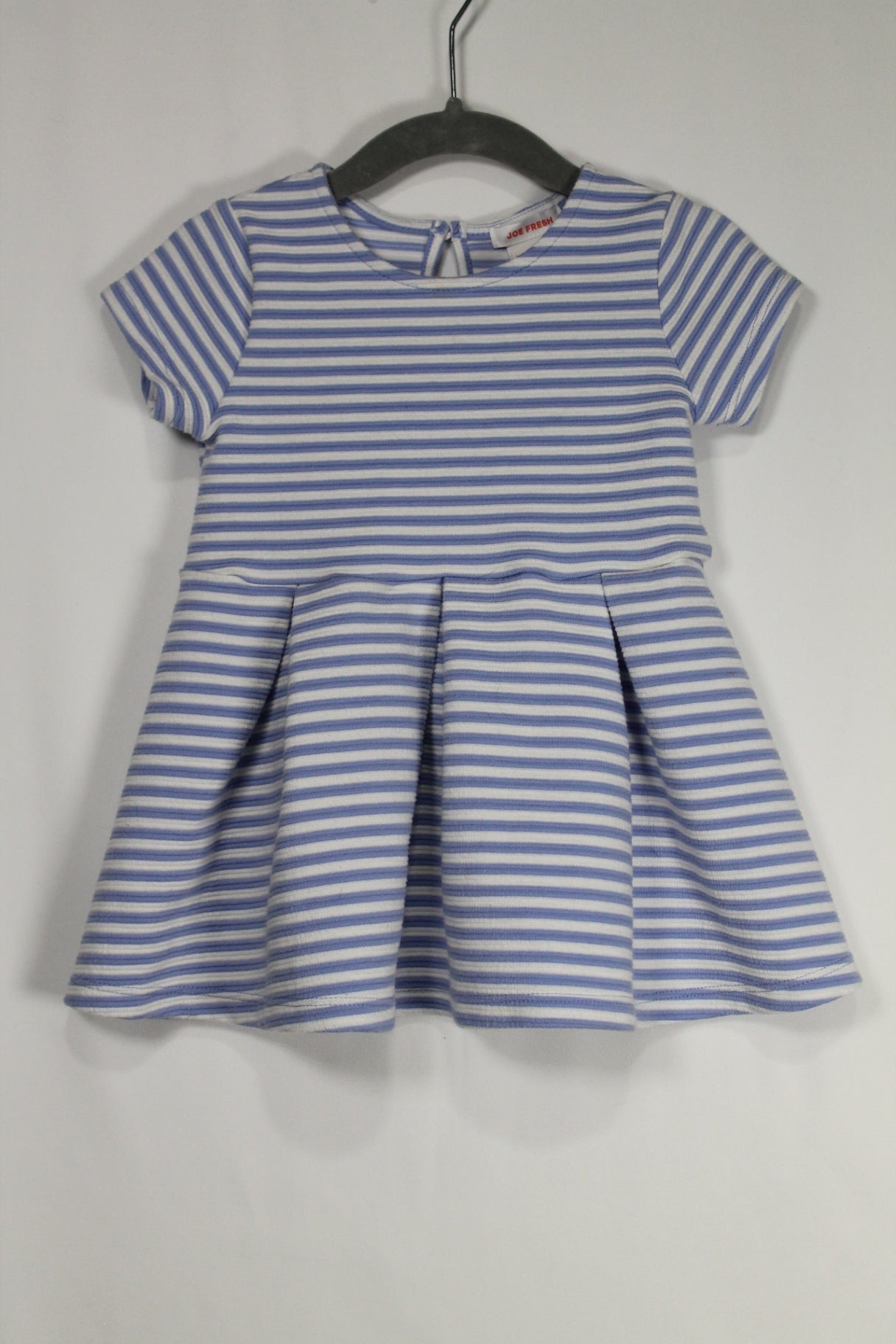 12-18m Joe Fresh Dress - Blue w/Stripes