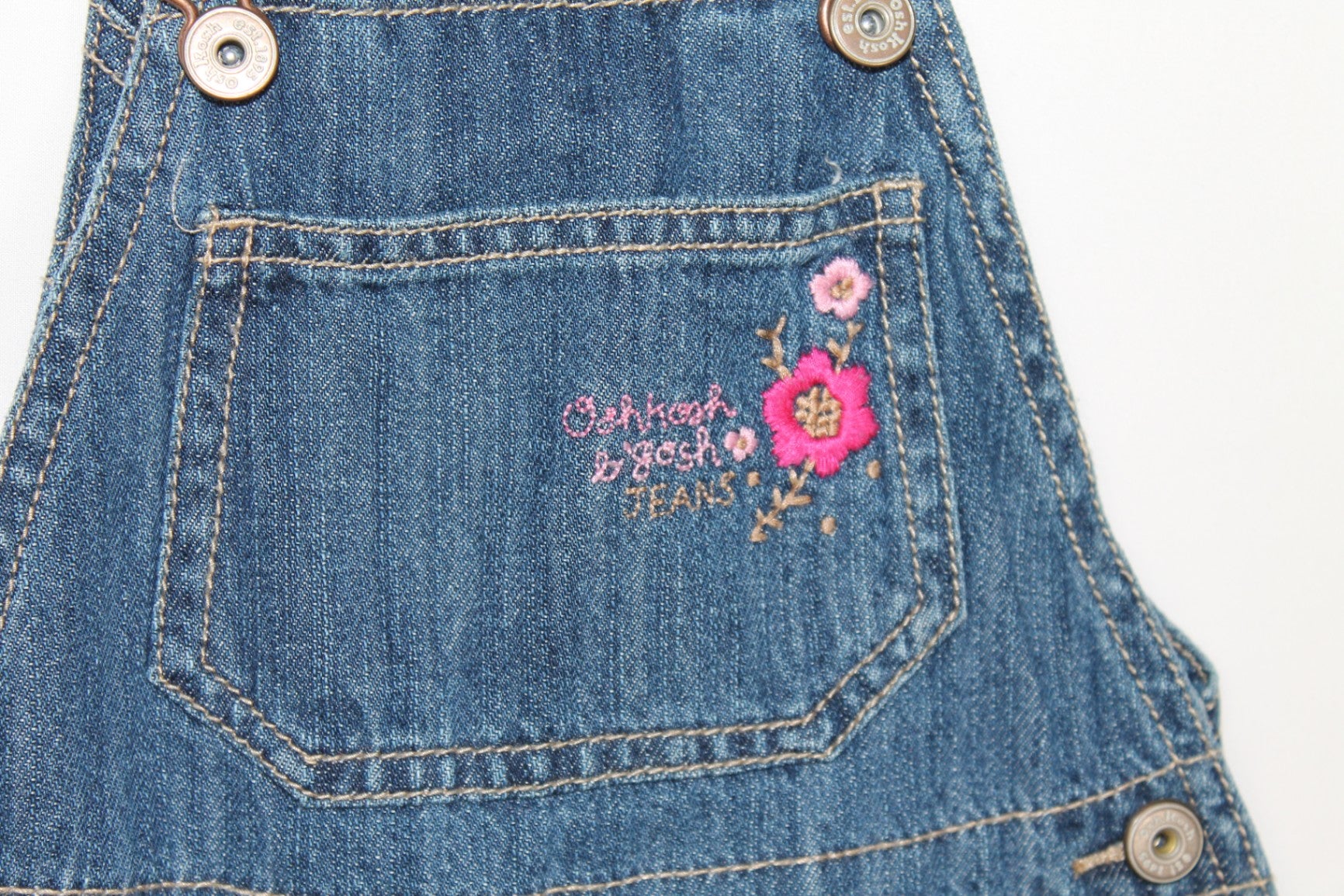 2T OshKosh B'gosh Overalls - Blue