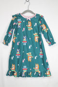2T Bluey Nightgown - Teal Bluey
