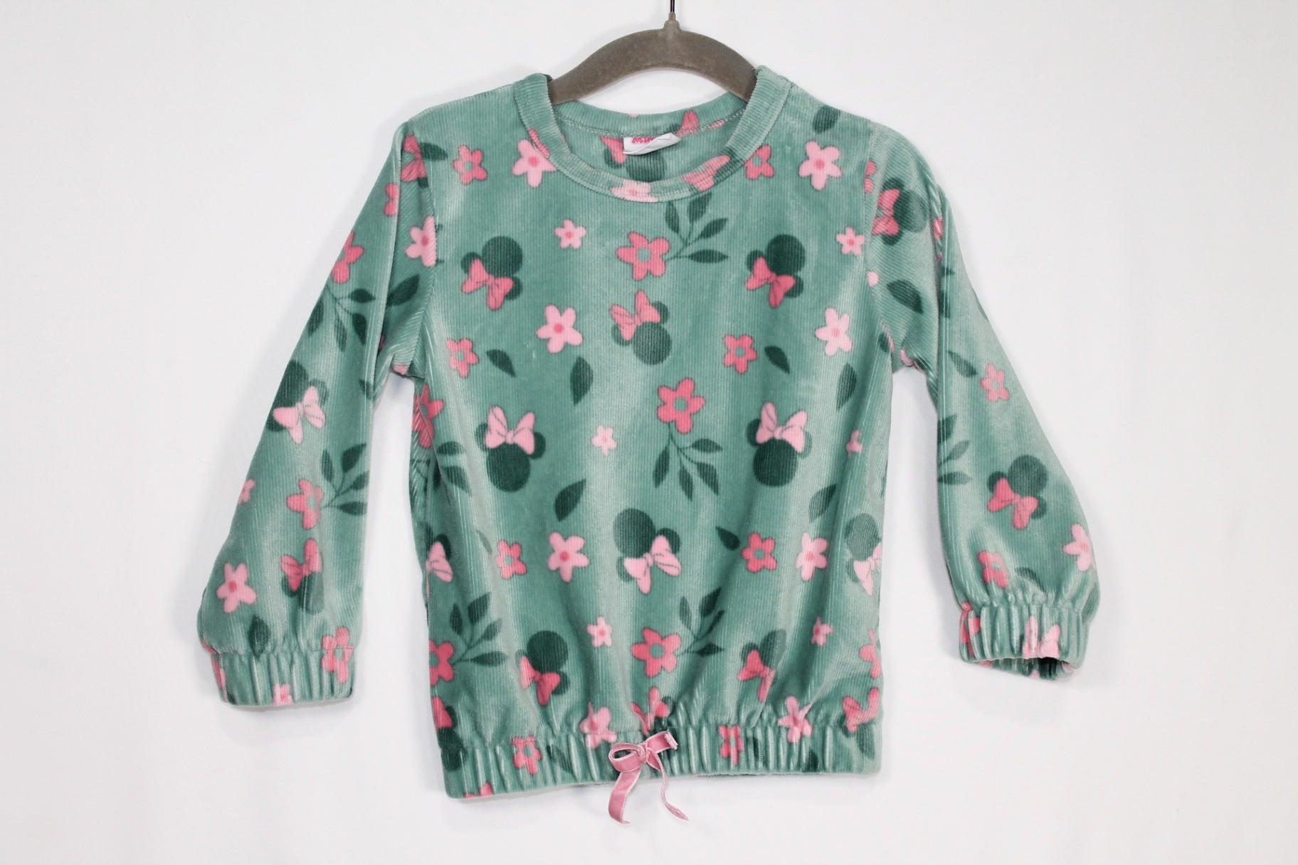 2T Disney Sweater - Teal w/Minnie