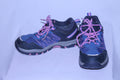 2K Stampede Kids Hiking Shoe - Blue and Pink - Waterproof