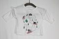 0-3m Carter's Long Sleeve Shirt - White Christmas