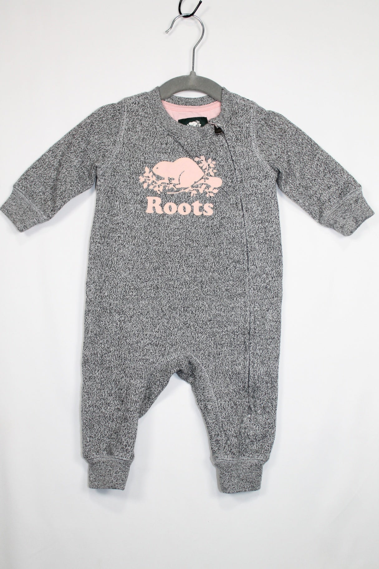 3-6m Roots Jumpsuit - Grey