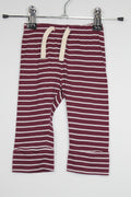 3-6m GAP Pants - Purple w/Stripes