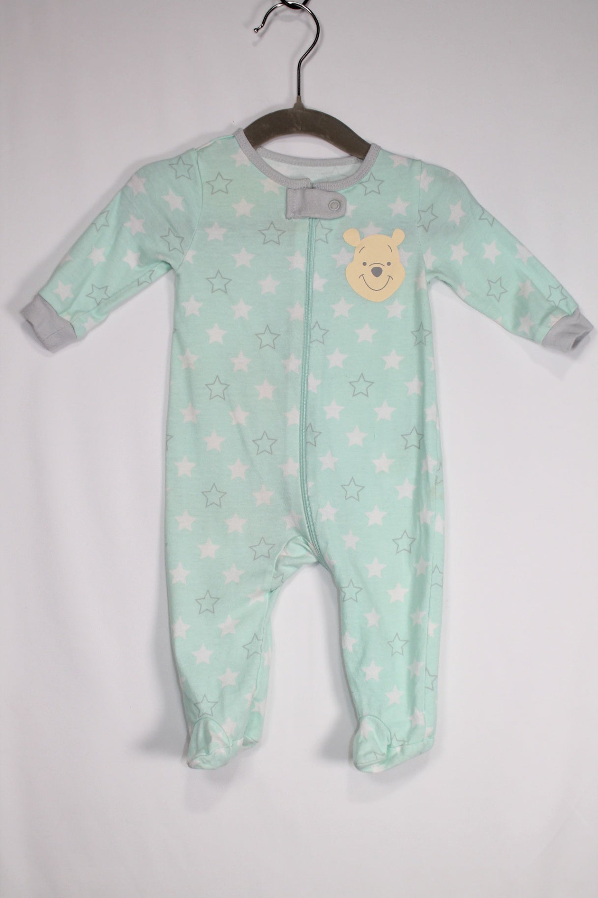 0-3m Disney Sleeper - Teal w/Stars