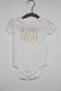 6-9m Carter's Bodysuit - White - Hoppy Easter