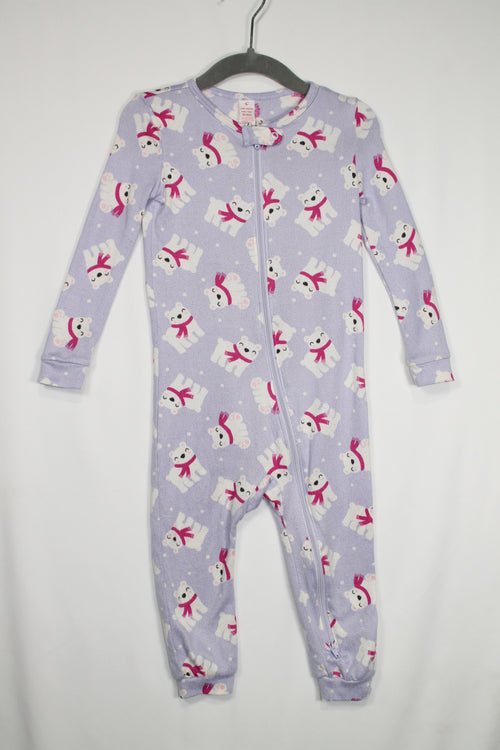 18-24m Joe Fresh Sleeper - Purple Polar Bears