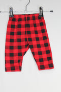 0-3m Carter's Pants - Red Plaid