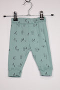 3-6m GAP Pants - Teal w/Trees