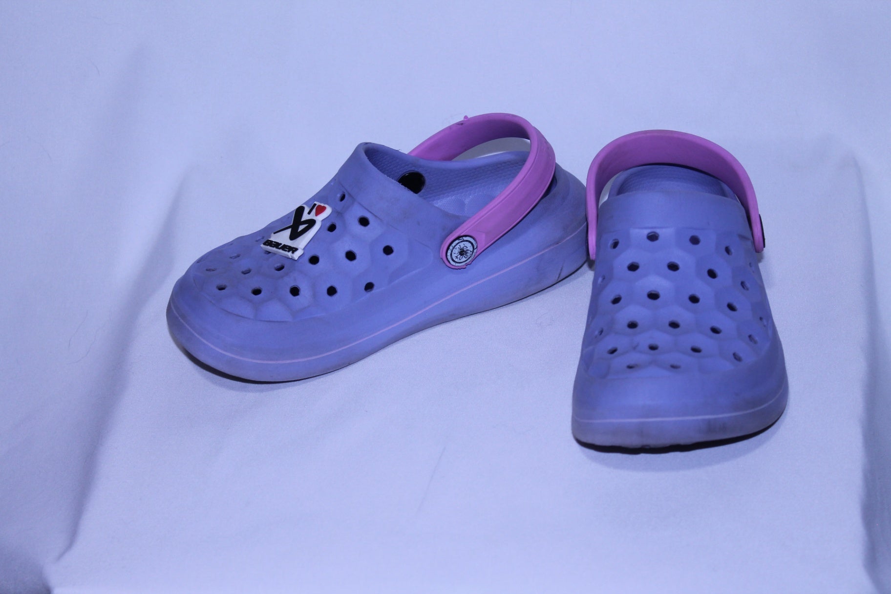 12/13K Joybees Croc-esque - Purple and Pink