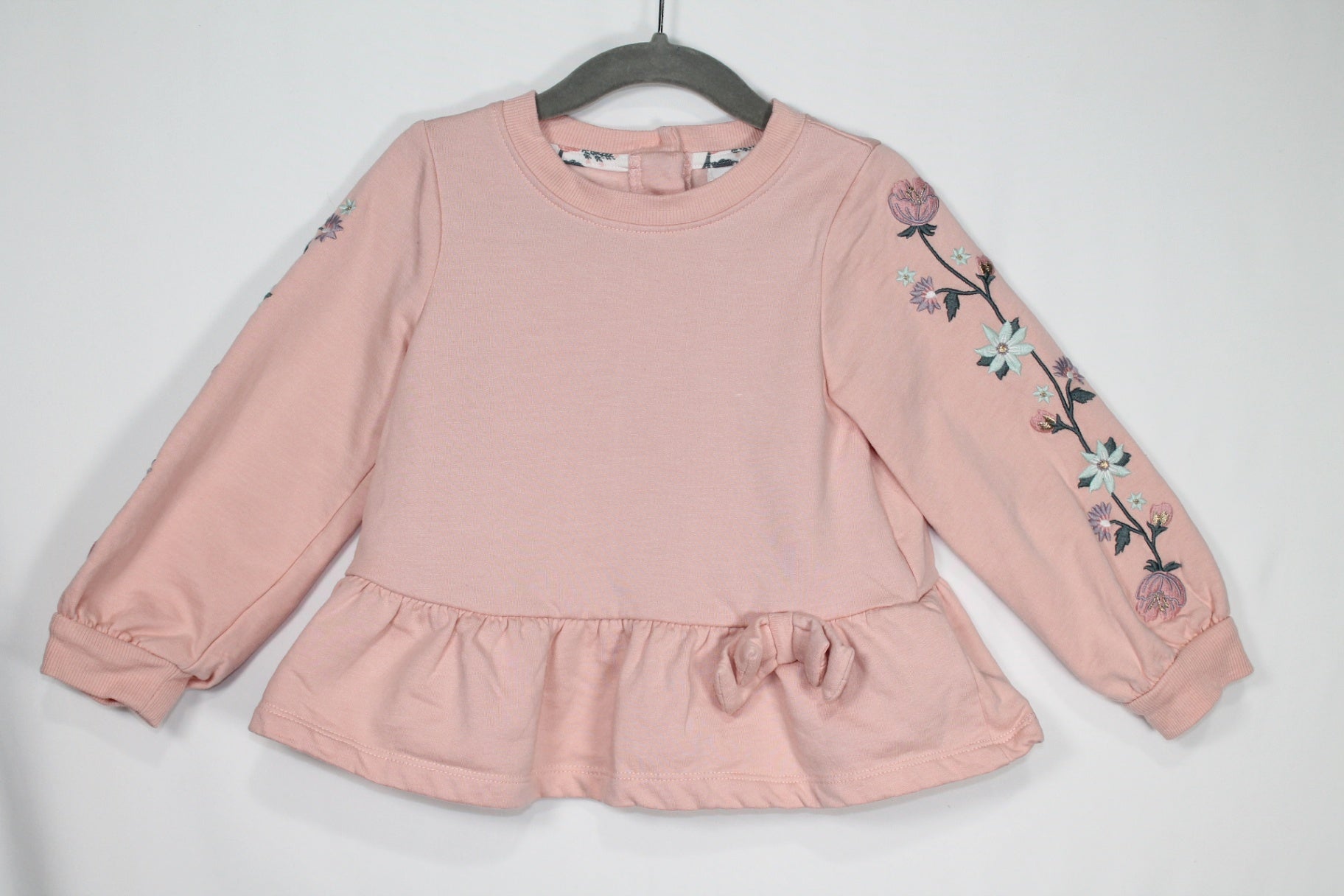 3T Haute Hippie Long Sleeve Shirt - Pink Floral