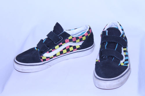 2.5K Vans Sneakers - Black w/Checkers