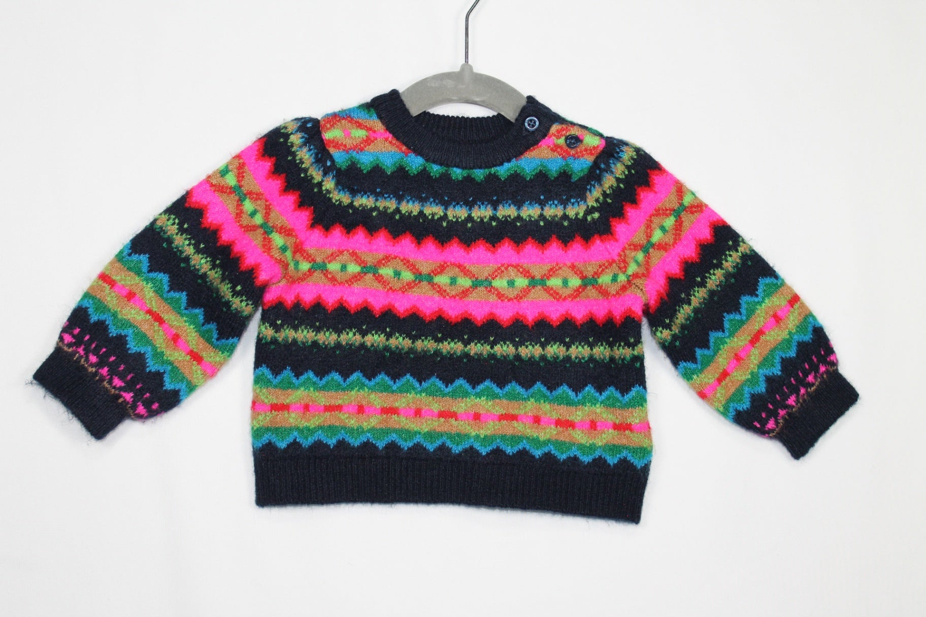 3-6m GAP Sweater - Bright and Colourful