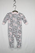 3-6m Disney Sleeper - Grey w/Aristocats