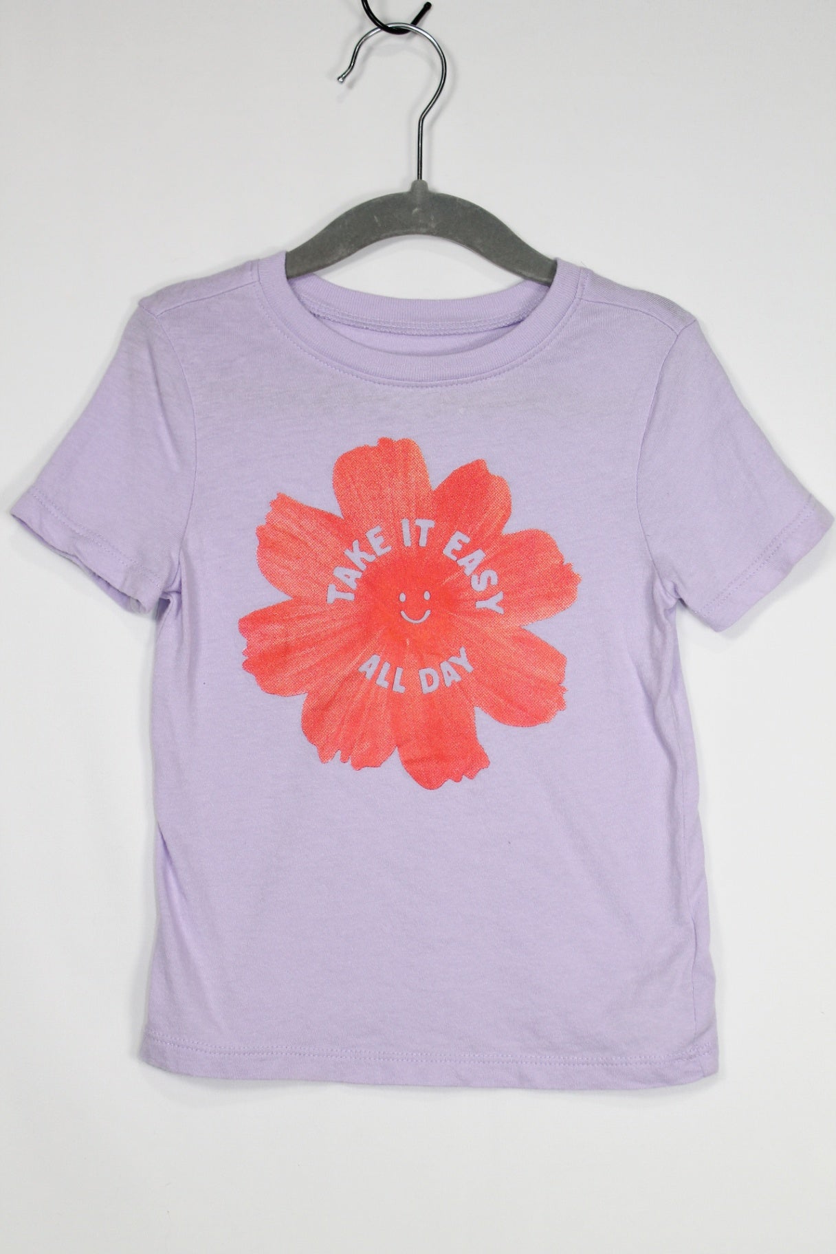 3T Old Navy T-Shirt - Purple Floral