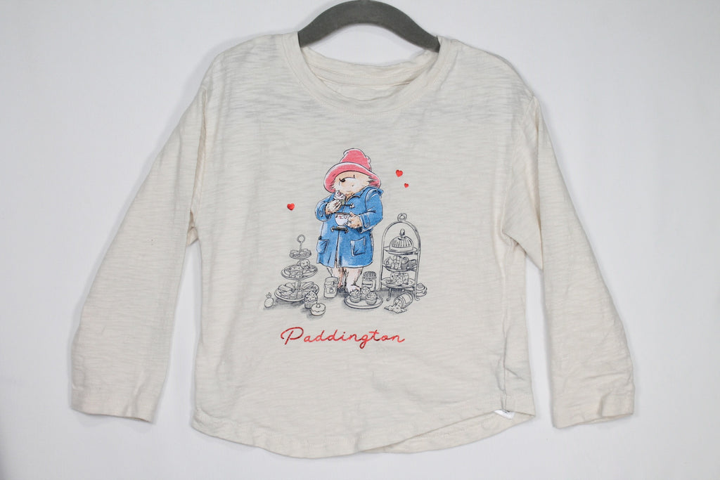 3T GAP Long Sleeve Shirt - Tan Paddington