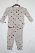 3-6m Carter's 2-Piece Set: Shirt and Pants - Tan w/Dots