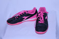 3K Dadora Indoor Soccer Shoes - Black and Pink