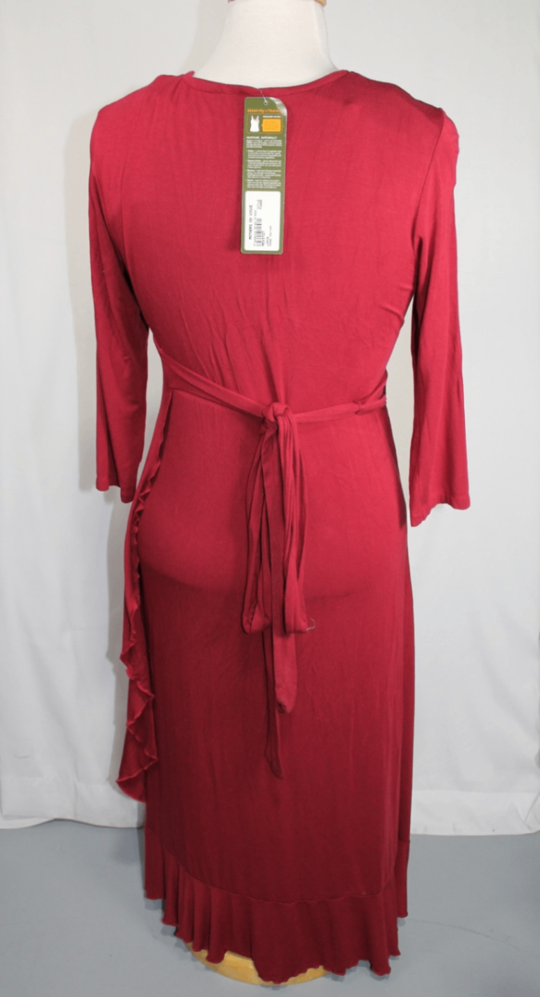 L/G Mother's en Vogue Maternity Dress - Garnet