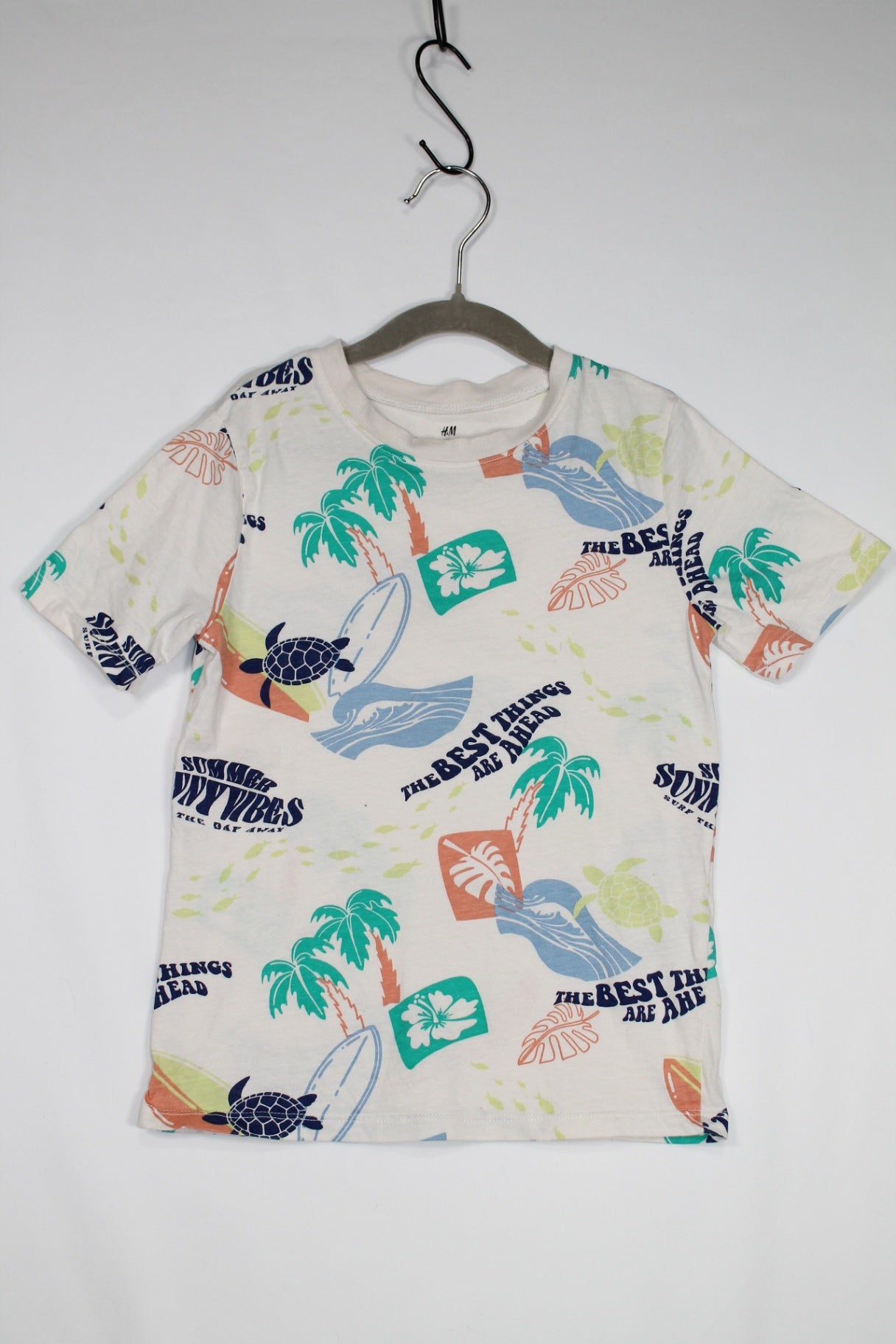5T/6 H&M T-Shirt - Cream