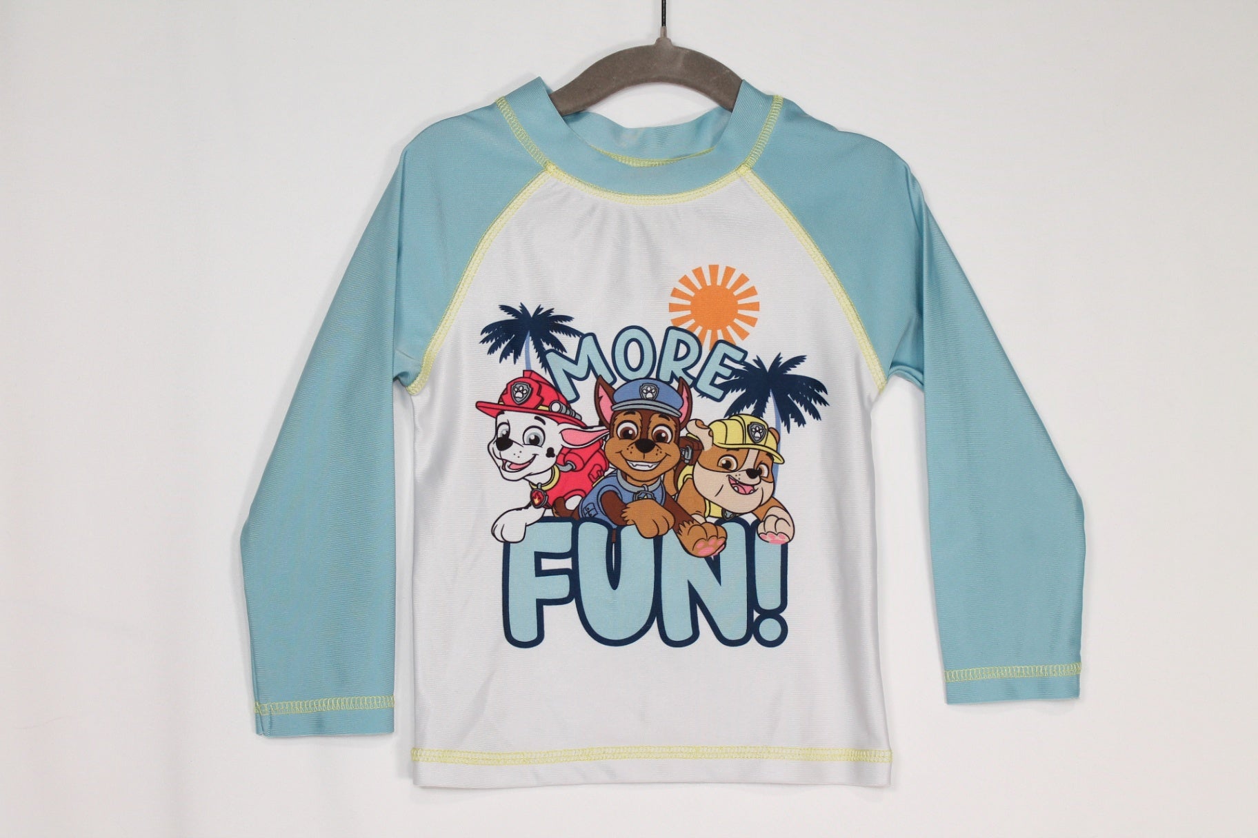3T Paw Patrol Rashguard - White