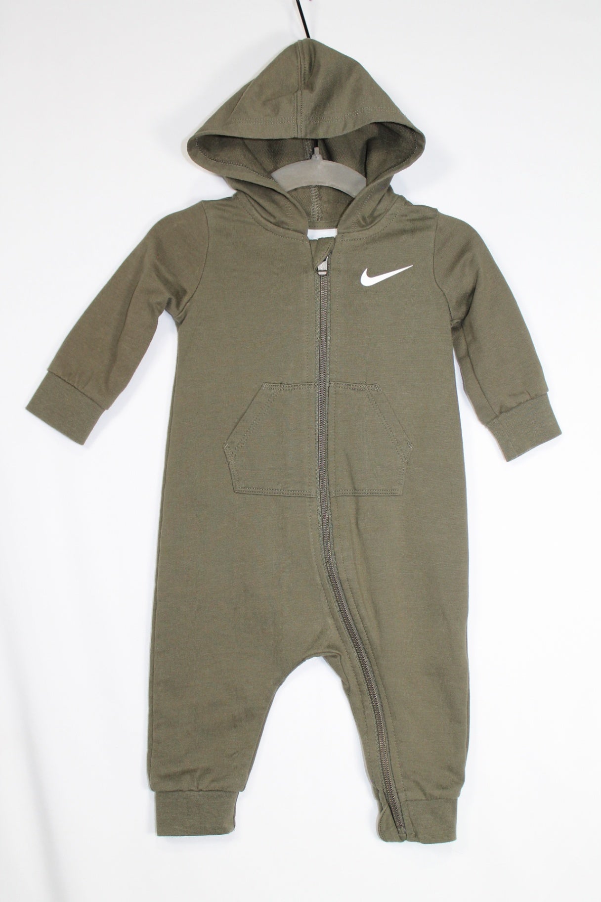 3-6m Nike Jumpsuit - Olive Green
