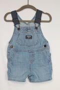 6-9m OshKosh B'gosh Shortalls - Blue