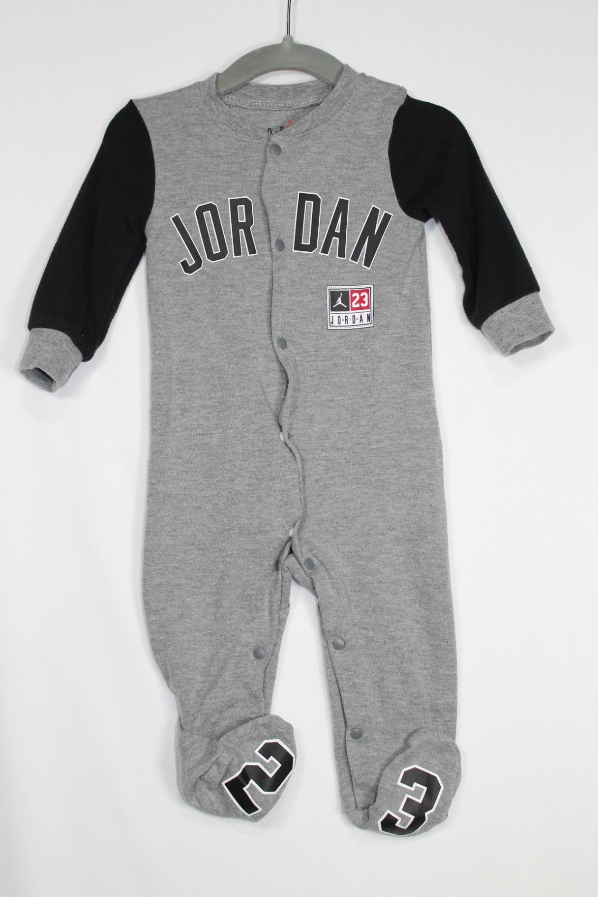 6-9m Jordan Jumpsuit - Grey