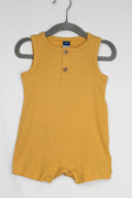 6-12m Old Navy Romper - Mustard