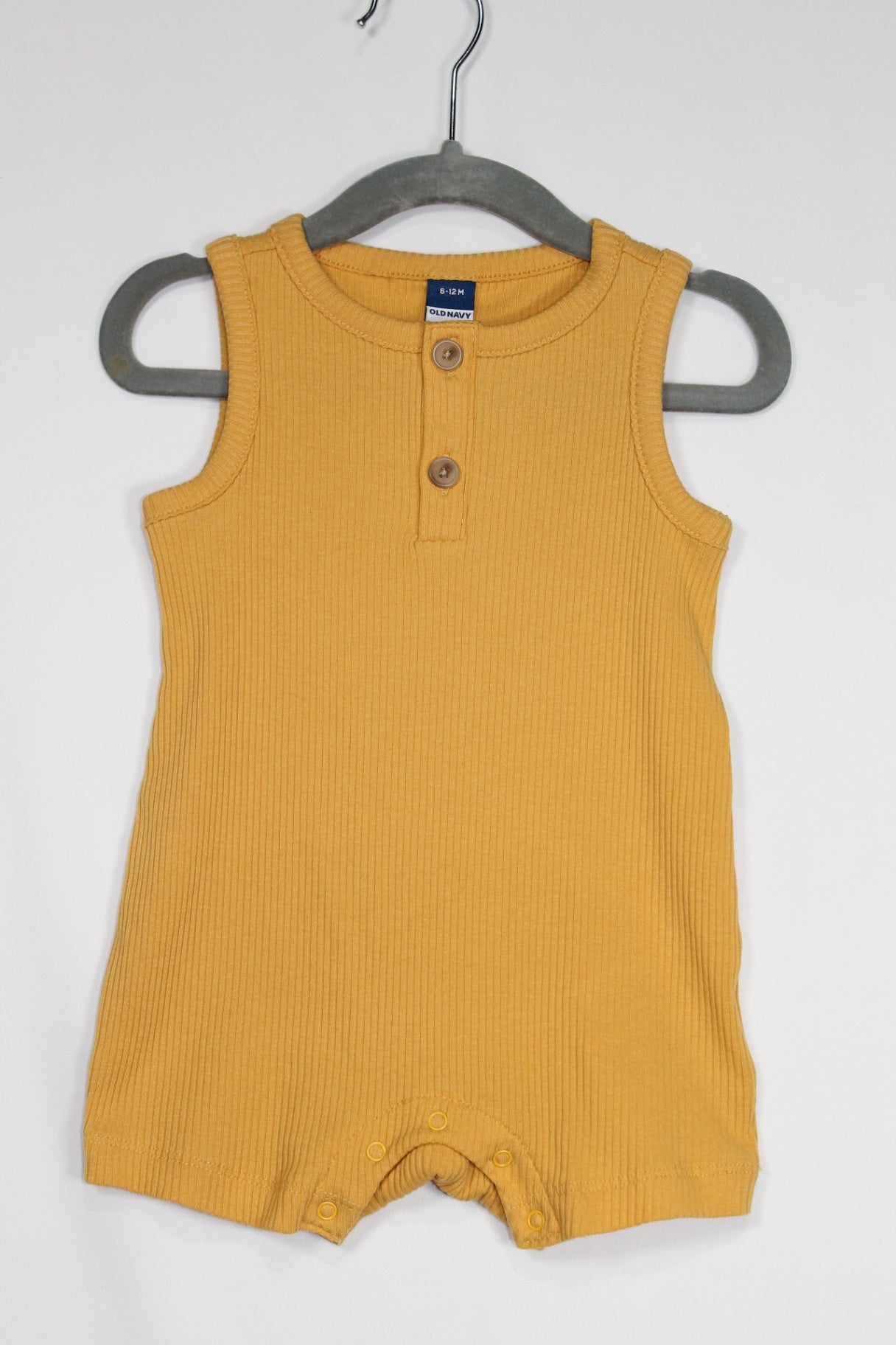 6-12m Old Navy Romper - Mustard