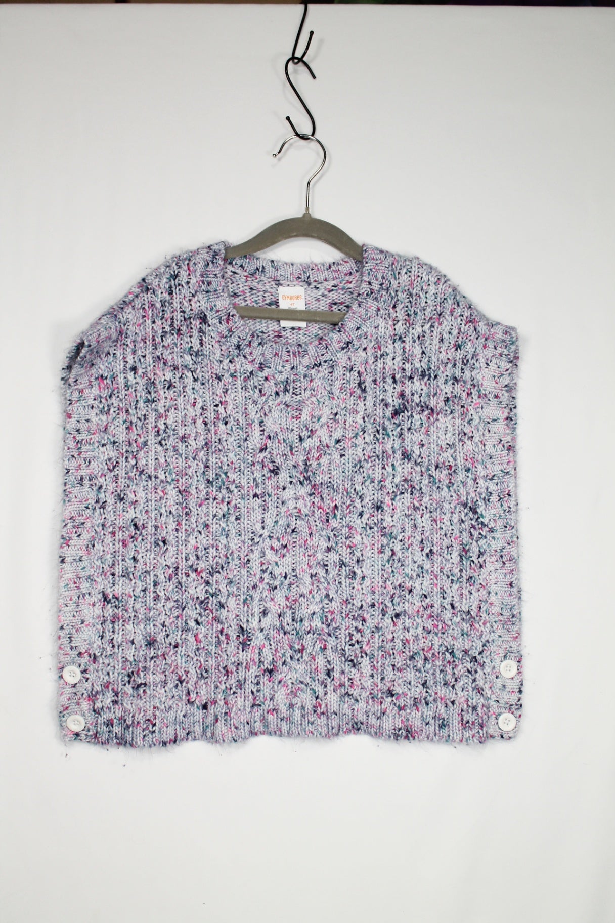 4T Gymboree Poncho - Multicoloured