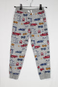 5T The Children's Place Sweat Pants - Grey w/Cars