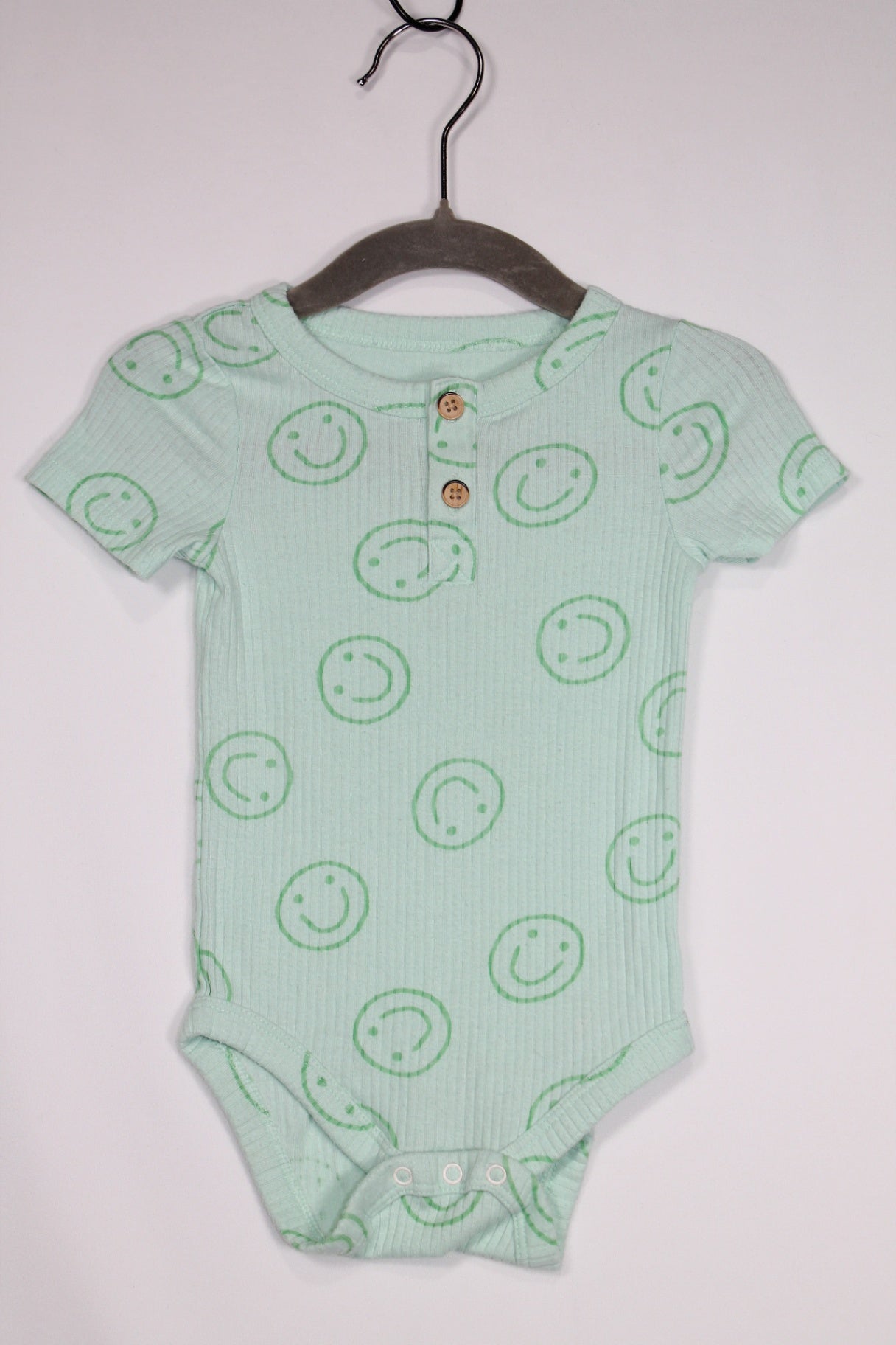 6-9m Cat & Jack Bodysuit - Green