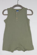 6-12m Old Navy Romper - Olive Green