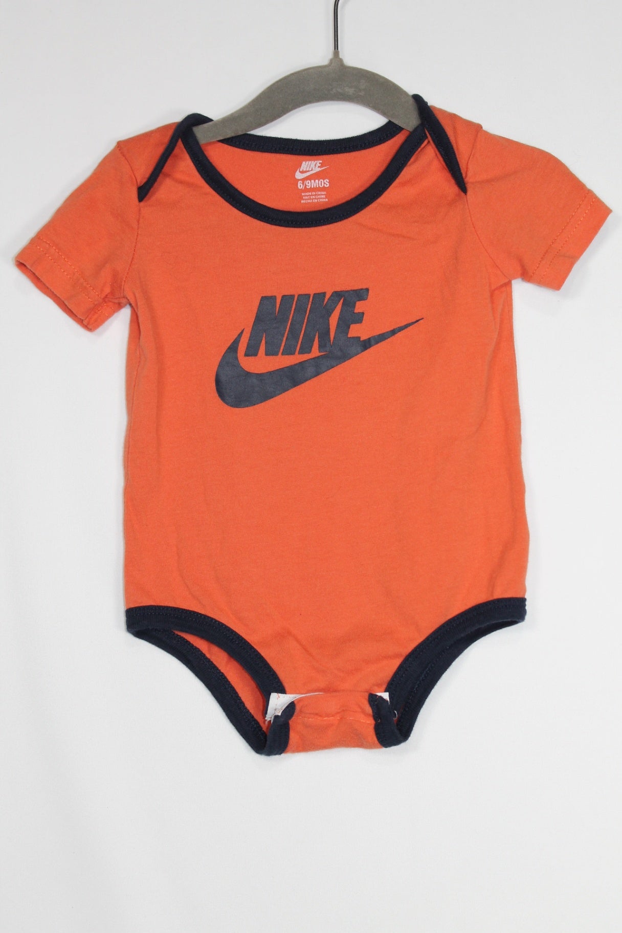 6-9m Nike Bodysuit - Orange