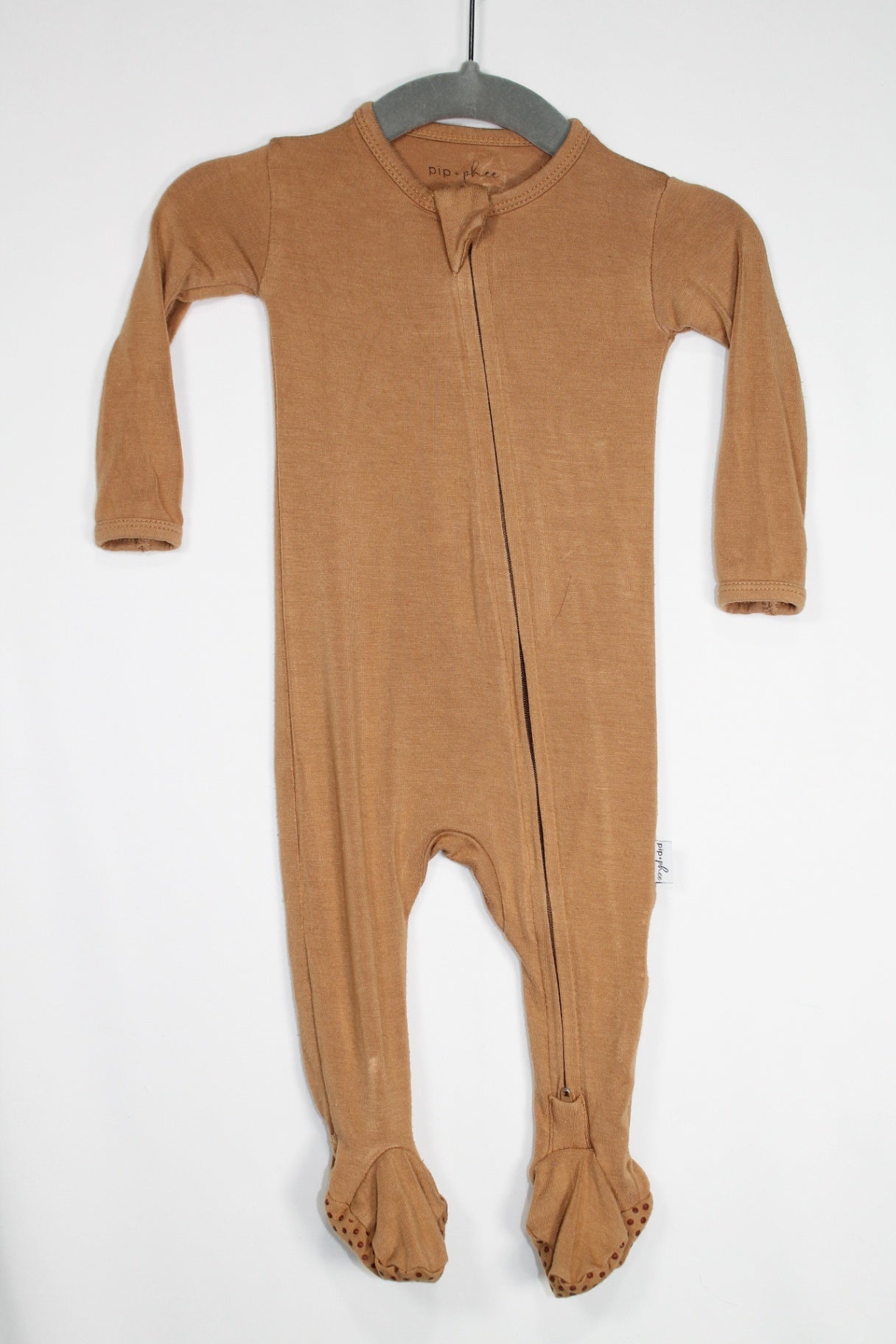3-6m Pip + Phee Sleeper - Mustard