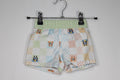 6-12m Bluey Swim Shorts - White and Green