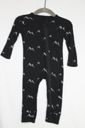 3-6m Kyte Sleeper - Black w/Mountains
