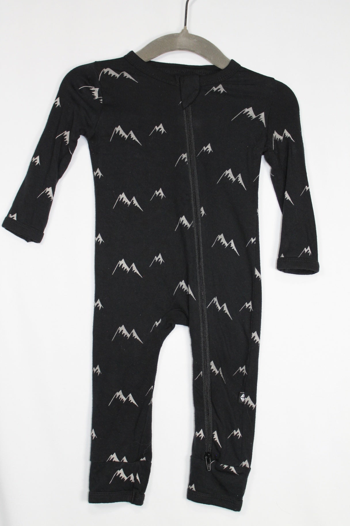 3-6m Kyte Sleeper - Black w/Mountains