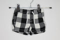 0-3m GAP Shorts - Black and White