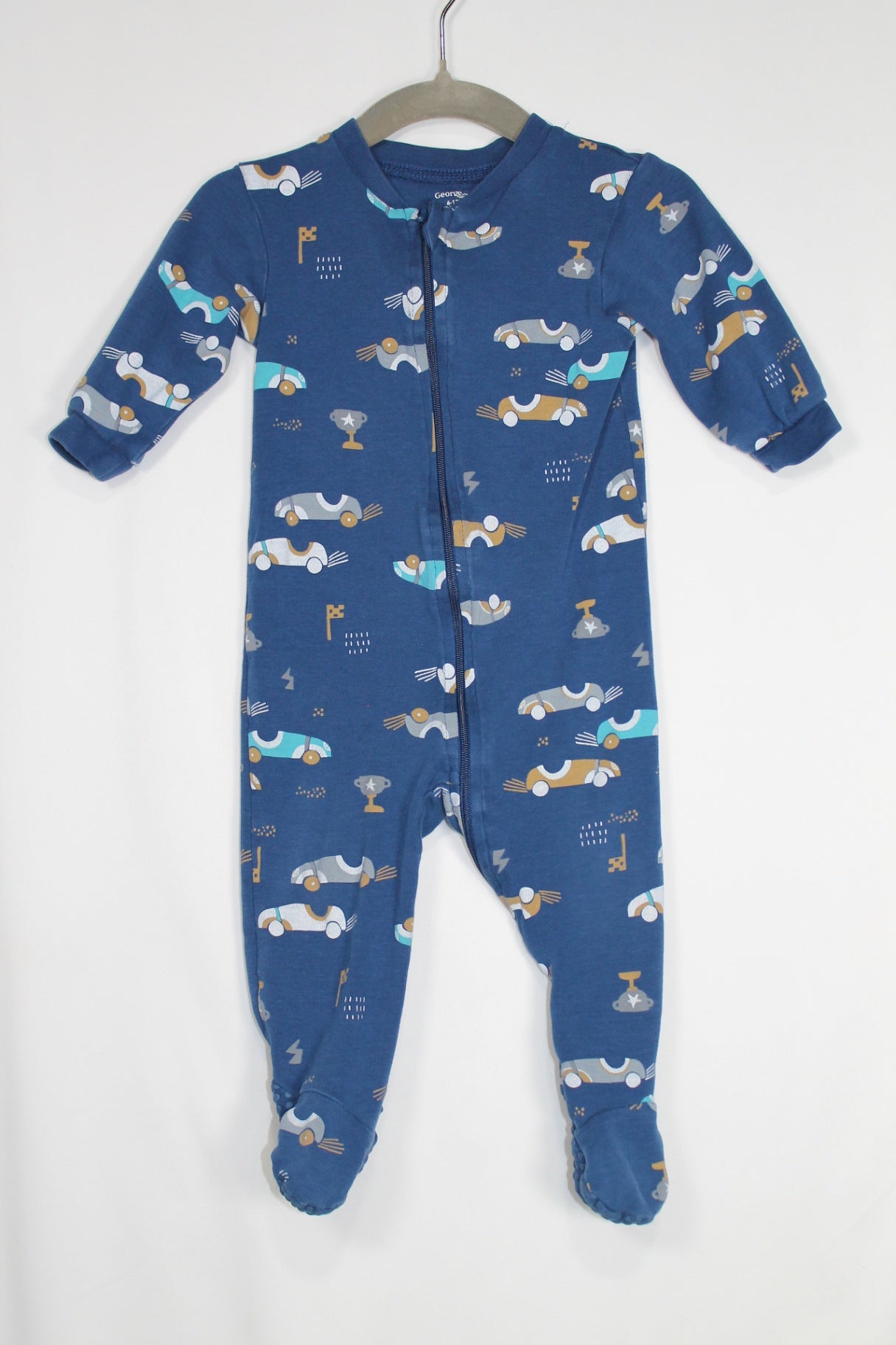 6-12m George Sleeper - Blue