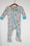 6-12m Space Jam Sleeper - Grey