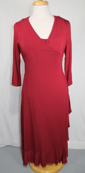 L/G Mother's en Vogue Maternity Dress - Garnet