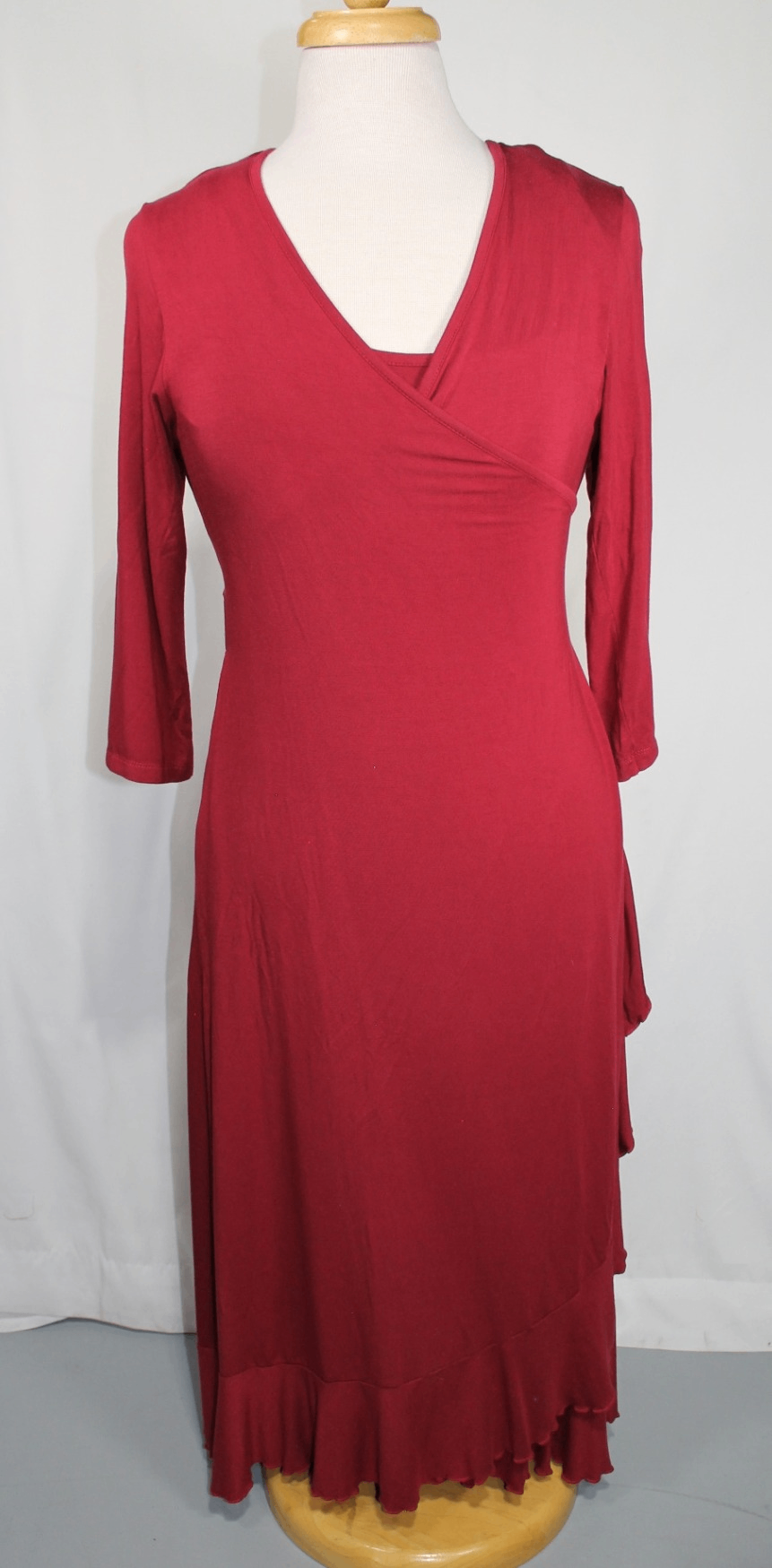 L/G Mother's en Vogue Maternity Dress - Garnet