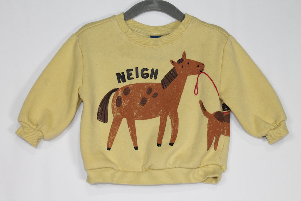 6-12m Old Navy Sweatshirt - Yellow
