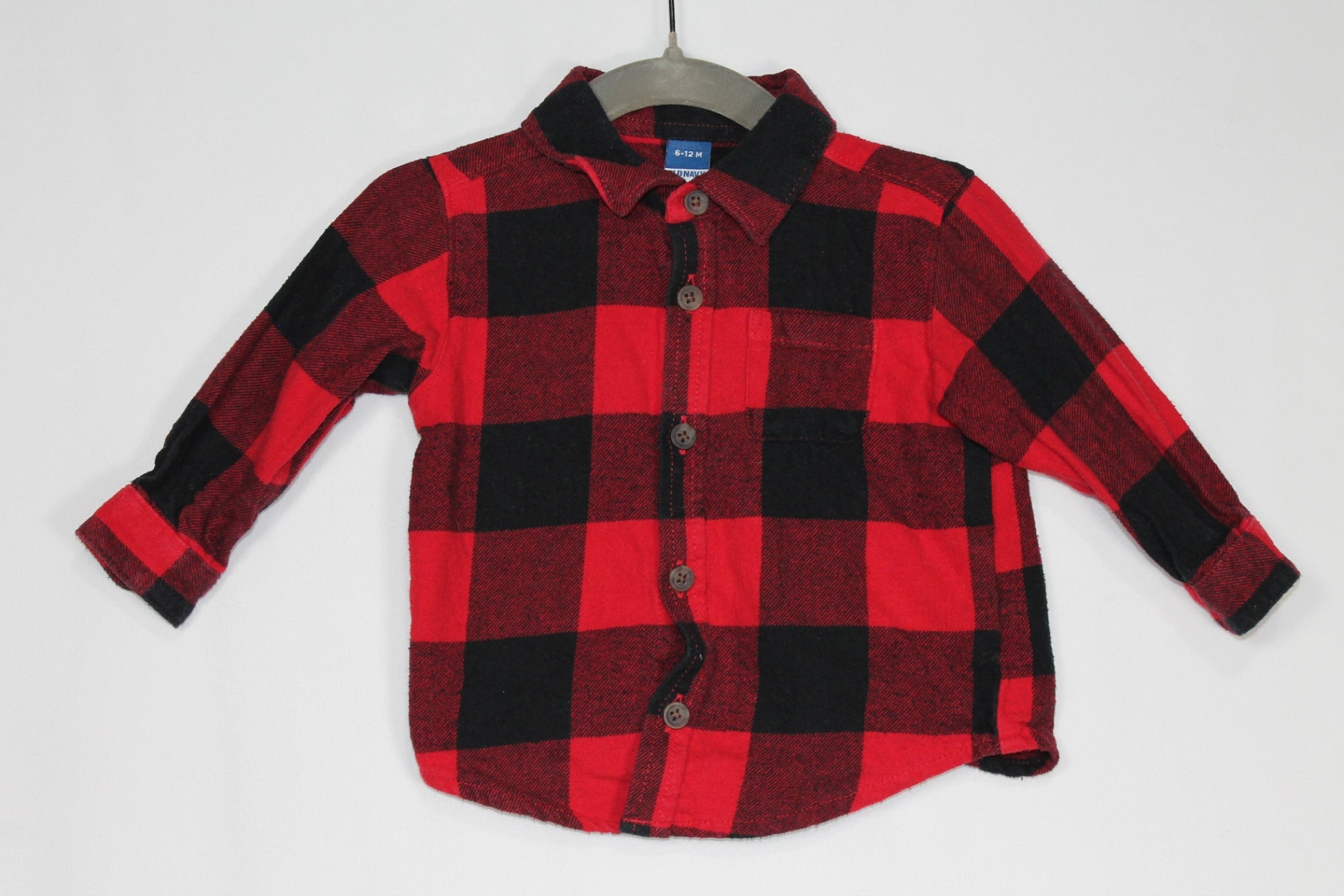 6-12m Old Navy Dress Shirt - Buffalo Plaid