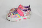5T Twinkle Toes Sneakers - Girly Colours + Light Up!